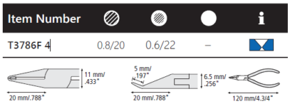 CK Tools Precision Ändavbitare T3786P